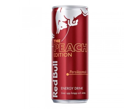 Red bull the peach edition...