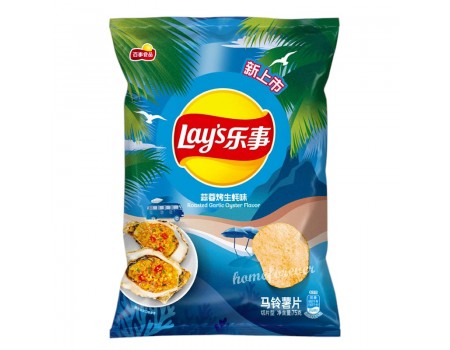 Lay's Garlic Oyster -...