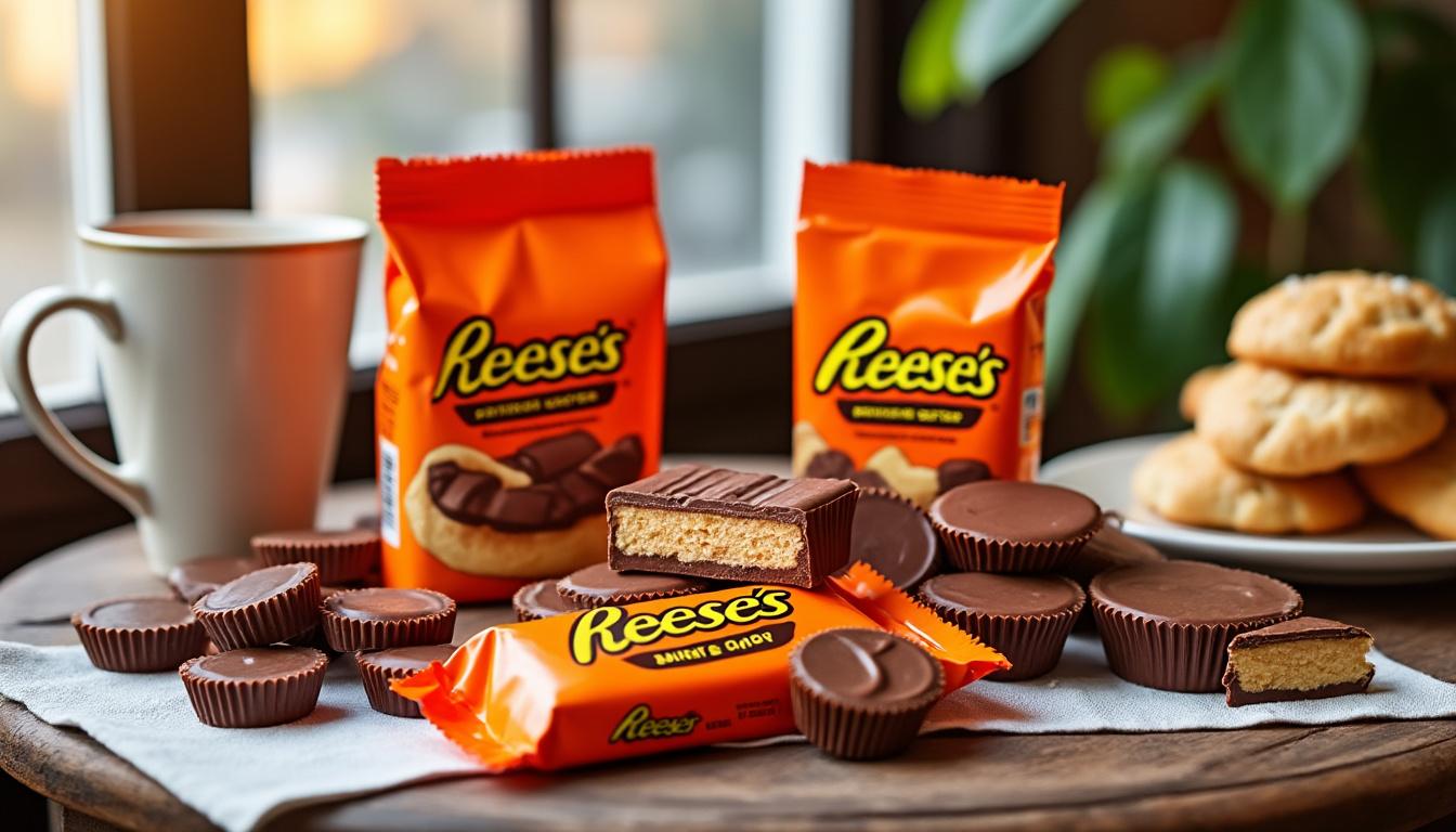 découvrez le top 10 des gourmandises reese's préférées des français, alliant chocolat et beurre de cacahuète pour un plaisir irrésistible.